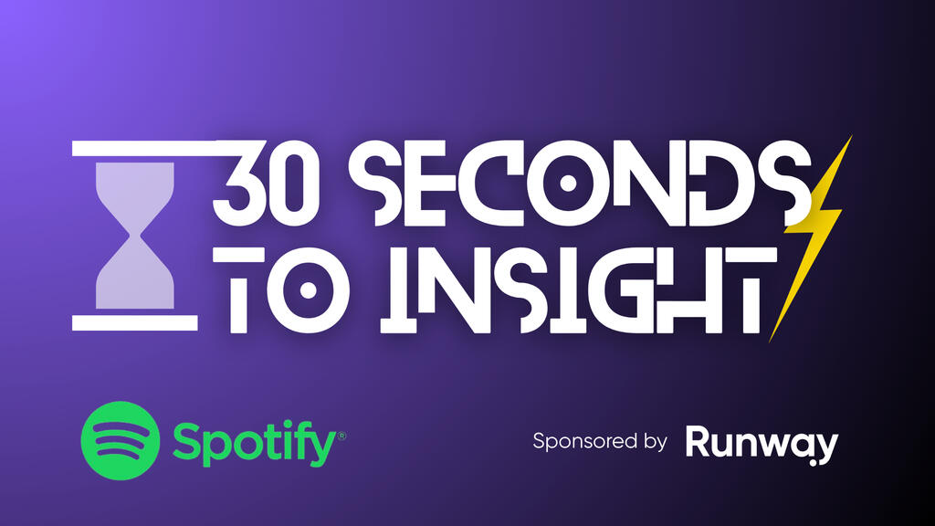 30 Seconds to Insight podcast graphic